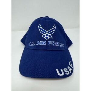 United States Air Force USAF Blue Hat Cap Adjustable USA
